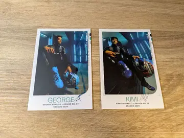 2025 조지 러셀 & 키미 안토넬리 카드 세트