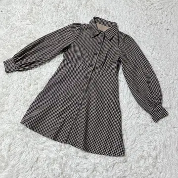 [ c6512 ] GRL 셔츠 긴팔 롱 브라운