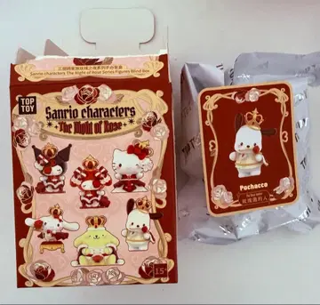 TOPTOY 산리오 로즈 나이트 블라인드 박스 피규어 포차코