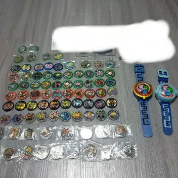 요괴워치 제로시키 & 요괴 패드 & 요괴워치 (스카이블루) & 메달 세트