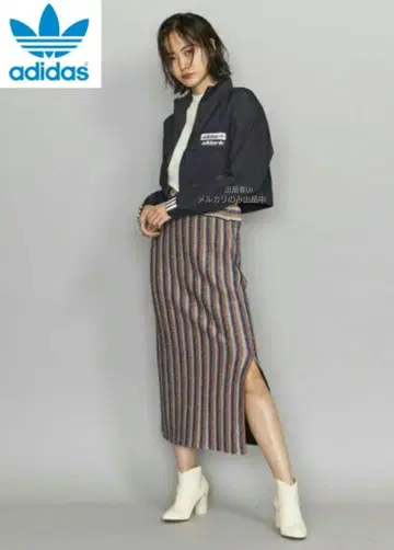 아디다스 오리지널 크롭 트랙탑 자켓