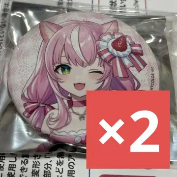 니지산지 니지 파티 캔뱃지 얀나리