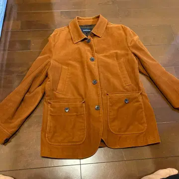 브라운 코듀로이 테일러드 자켓