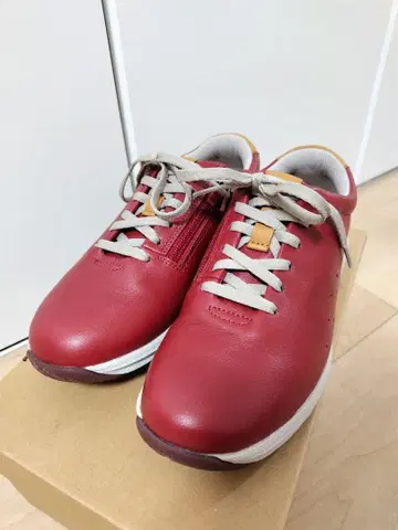 미즈노 공식 유도 22.0cm 워킹화 여성용 레드