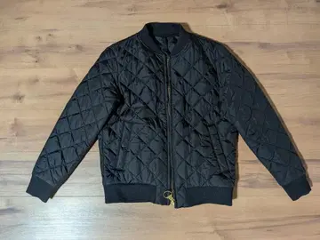 바버 퀼팅 블루종