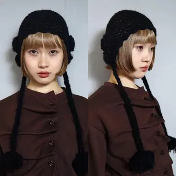 Tie.Me handmade rose beanie