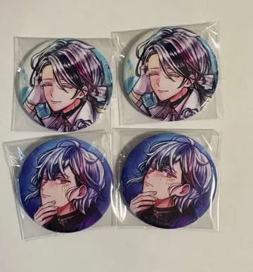 악마 집사와 검은 고양이 아쿠네코 배틀 캔 캔뱃지 벨리안