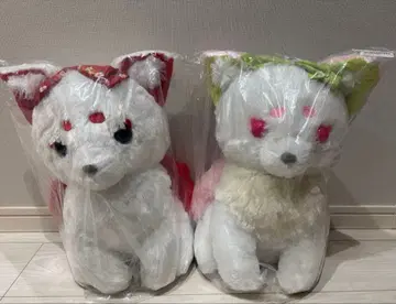 쵸콘과 구미님 꽃 오마치 울트라 BIG 우이로 산쇼쿠 단고 2점 세트