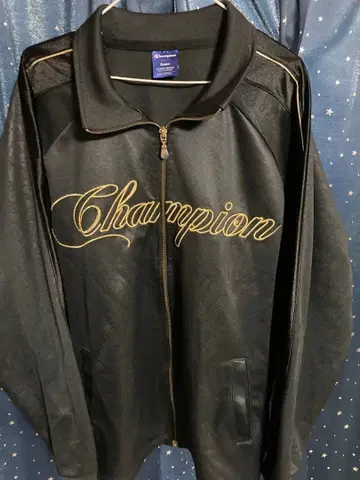 챔피온 챔피온 저지 O 사이즈 블랙 골드 빅 사이즈 자수 표범 무늬