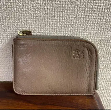 일비종떼 그레이지 가죽 코인 케이스