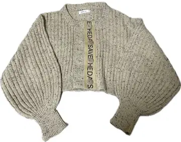 Eimee Law 로고 테이프 숏 네프 가디건