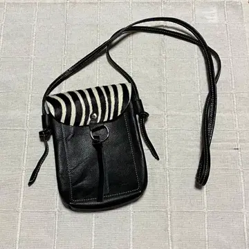 가죽 숄더 미니백 천연 가죽 송치