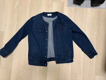 Lui's 다크 블루 데님 자켓