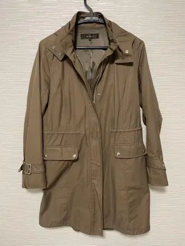 Reflect 후드 부착 코트 브라운 사이즈 9