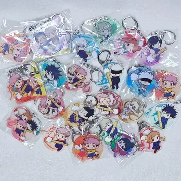 주술회전 후데마메 아크릴 키링