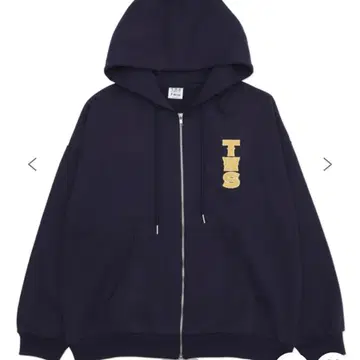 TWS WEGO 그래픽 ZIP 후드티