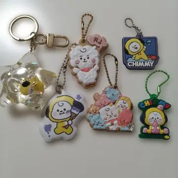 BT21 키링 6개 세트 CHIMMY