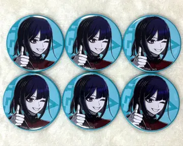 츠쿠모 이마바 hundred line 최종방위학원 핸드라 캔뱃지 원형