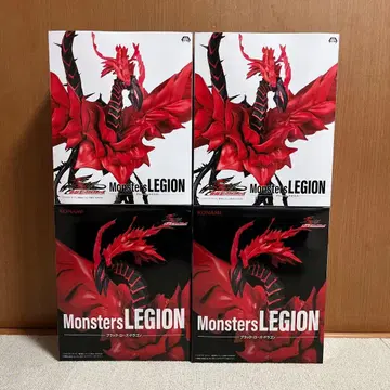 Monsters LEGION 블랙 로즈 드래곤 4체 세트