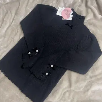 m petit 니트 풀오버 블랙 M 사이즈