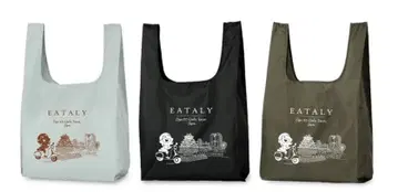 이탈리 EATALY 미야쿠미야쿠 에코백 올리브