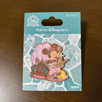 디즈니씨 24주년 핀 배지
