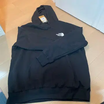 THE NORTH FACE 블랙 후드티 XXL