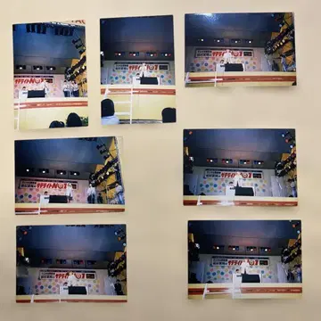 오쿠다 케이코 브로마이드 x 7장 (used item)