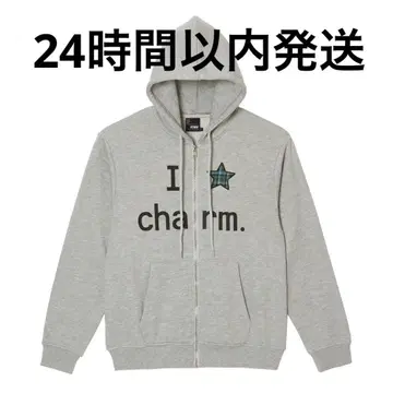 FCMM fcmm 지퍼 후드티 그레이