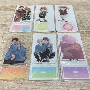 골든 스파클 복권 메이트 아크릴 스탠드 아크스타 타월 컴프