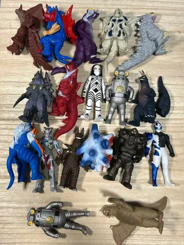 울트라맨 괴수 소프트 비닐