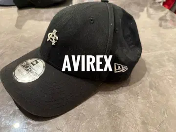 AVIREX 9FORTY 블랙 캡