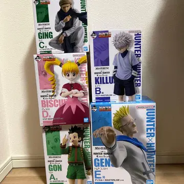 제일복권 헌터헌터 피규어 곤 키루아 진 비스케 겐스루