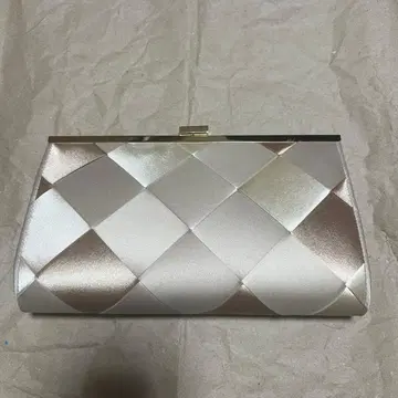 AIMER 새틴 뜨개질 클러치백 포멀 백