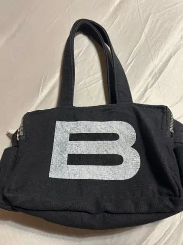 beeden 핸드백 블랙 MINI B LOGO BAG