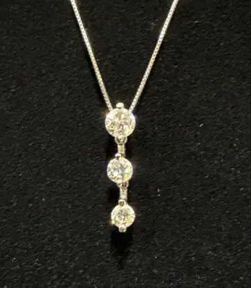 [ 보석 보증서 포함 ] 플라티나 850 다이아몬드 디자인 목걸이