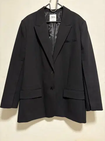 블랙 테일러드 자켓