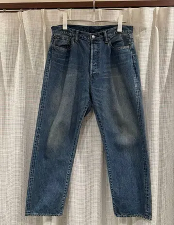 A.PRESSE Washed Denim Wide Pants 30/28
