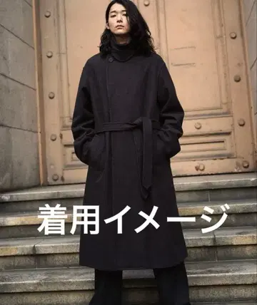 WYM SMOOTH HERRINGBONE MAXI OVER COAT
