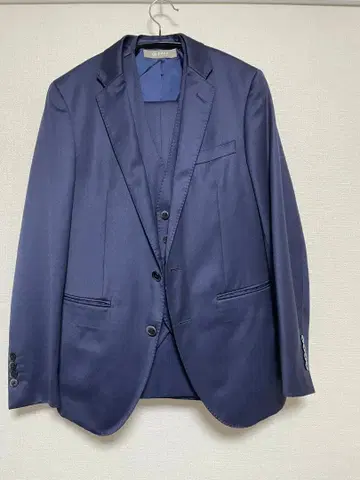 나노 유니버스 셋업 수트 3피스 네이비 컬러 (사이즈 44/S 상당)