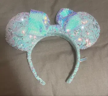 스카이블루 미키마우스 모양 머리띠