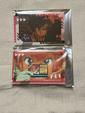 [새상품] 더티 페어 40주년 기념전 블라인드 캔 마그넷 케이 2세트