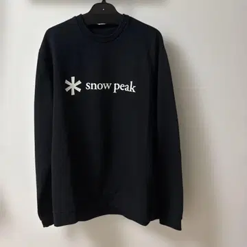 스노우피크 블랙 트레이닝복