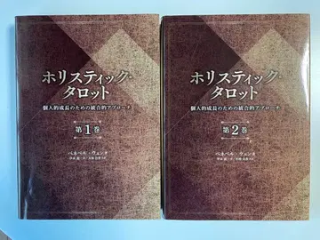 상자 없음 홀리스틱 타로 1권 2권 세트