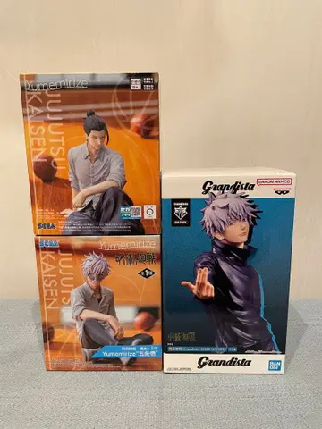 주술회전 피규어 묶음 판매 3종 세트