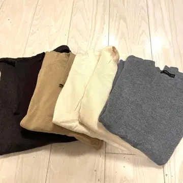 여성용 니트 묶음 판매 6점