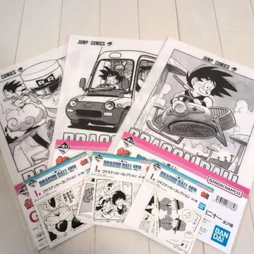제일복권 드래곤볼 G상 코믹스 클리어 파일 세트 I상