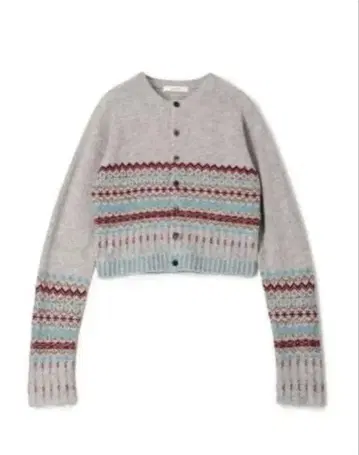 투모로우랜드 맥피 페어아일 가디건 니트 스웨터