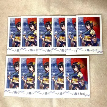 브이스포! 이치노세 우루하 카운트다운 폴라로이드풍 카드