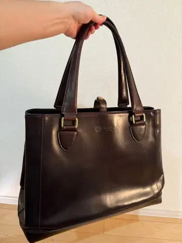 간조 GANZO GUD 오픈 토트백 버건디